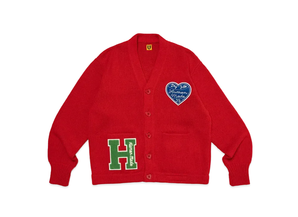 HUMAN MADE Low Gauge Knit Cardigan 