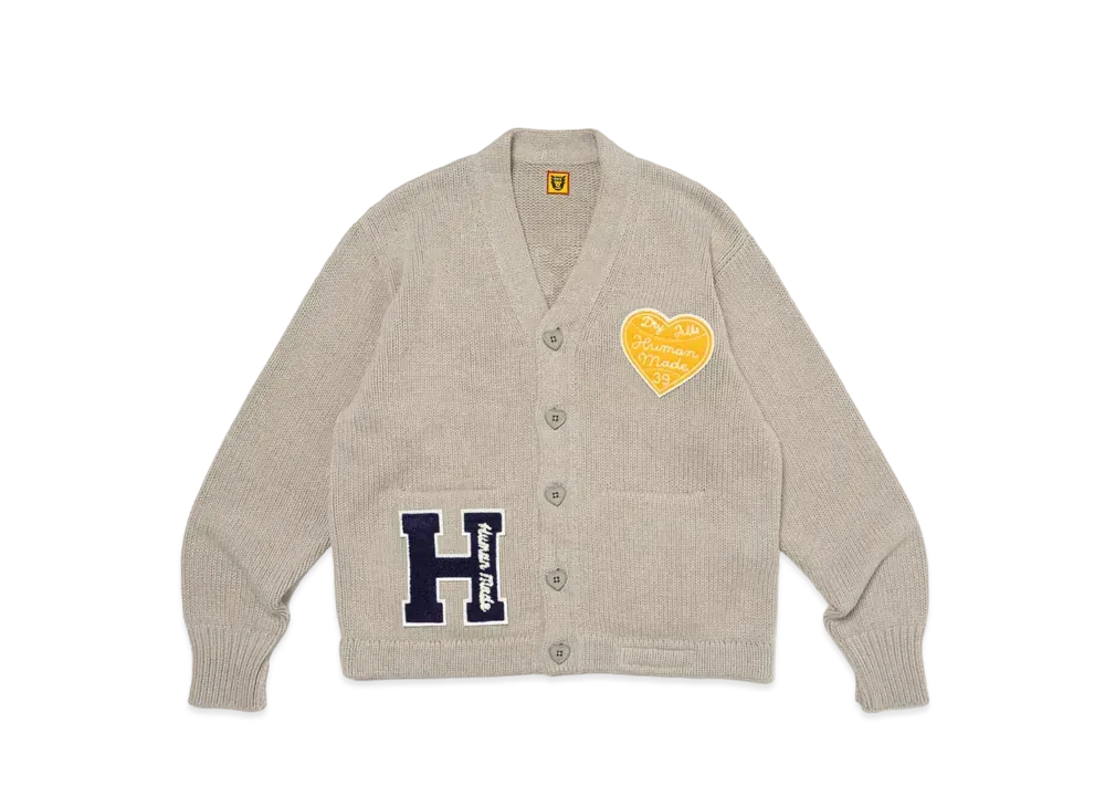 HUMAN MADE Low Gauge Knit Cardigan 