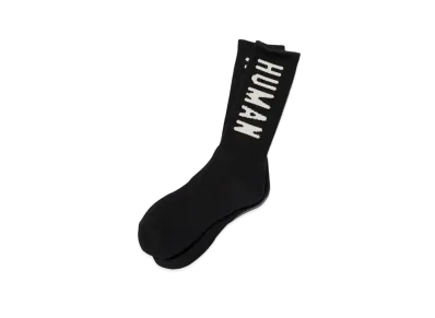 HUMAN MADE HM Logo Socks "Black" HM27GD058