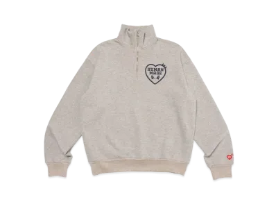 HUMAN MADE Military Half-Zip Sweatshirt "Gray"