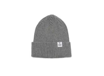 HUMAN MADE Cotton Rib Beanie "Gray"
