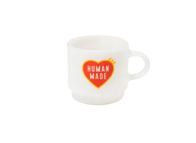 HUMAN MADE Glass Mug "White"