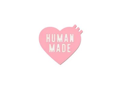 HUMAN MADE Heart Rubber Coaster "Pink"