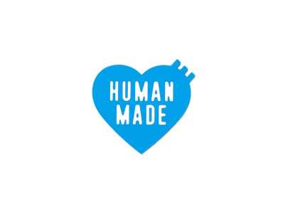 HUMAN MADE Heart Rubber Coaster "Blue"
