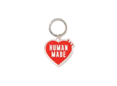 HUMAN MADE Heart Keyring "Red"
