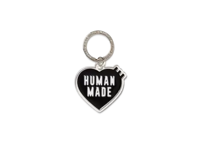 HUMAN MADE Heart Keyring "Black"