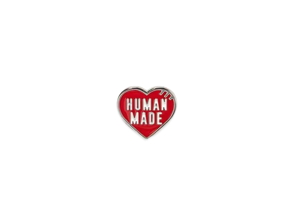 HUMAN MADE Heart Pins "Red"
