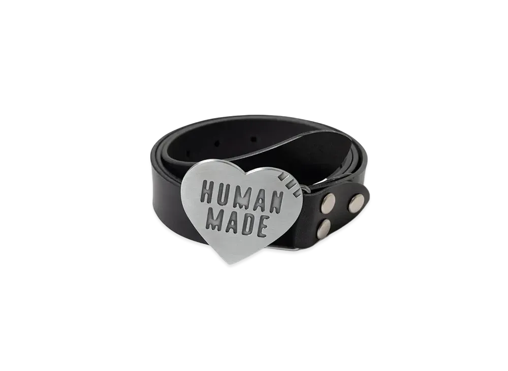 HUMAN MADE Leather Belt "Black"