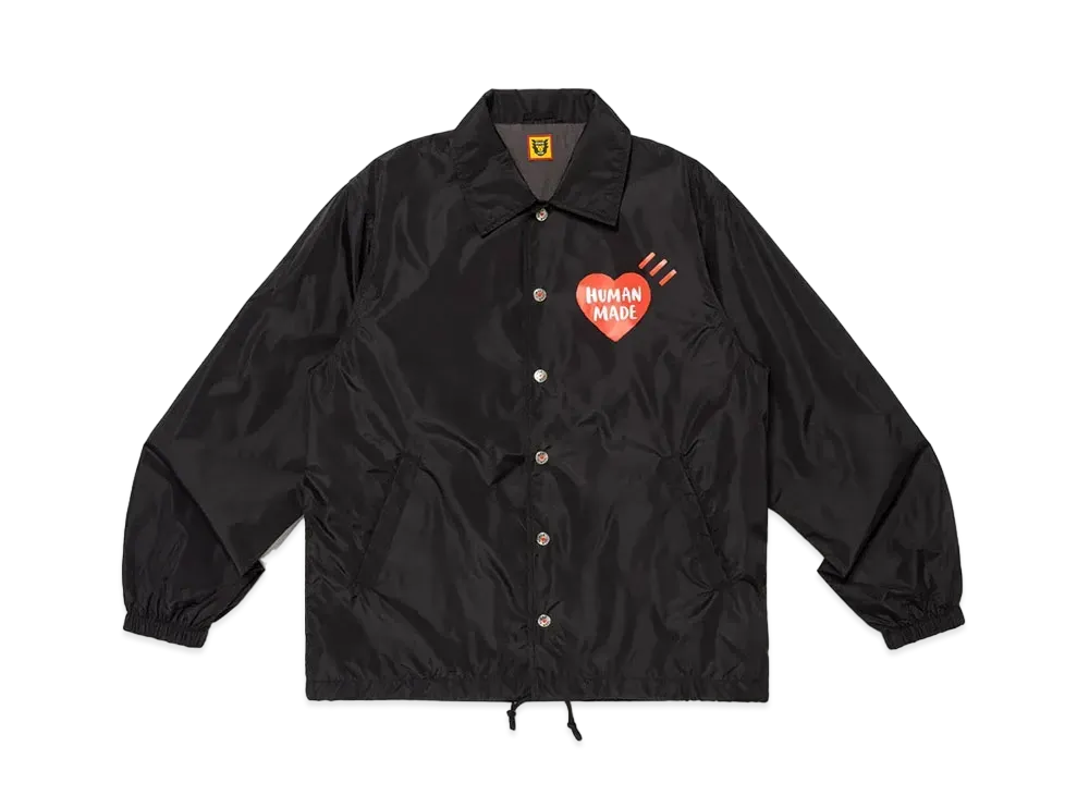 ヒューマンメイド コーチ ジャケット "ブラック"