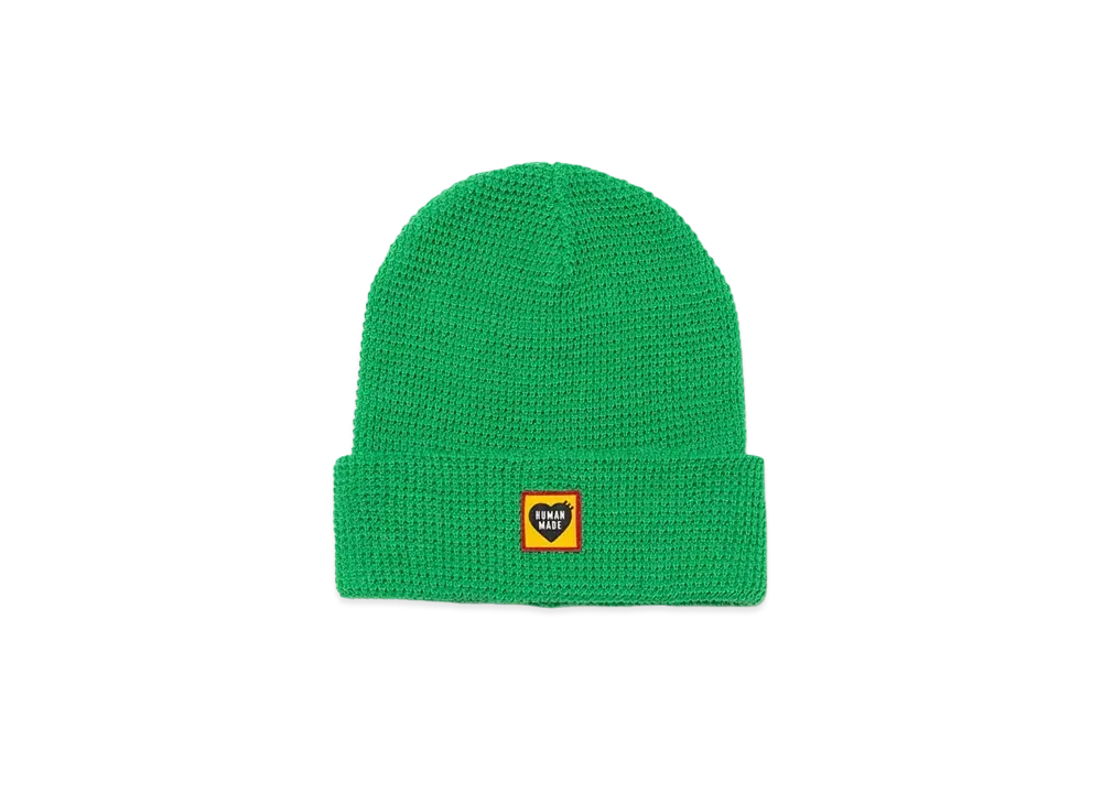 HUMAN MADE Waffle Beanie "Green"