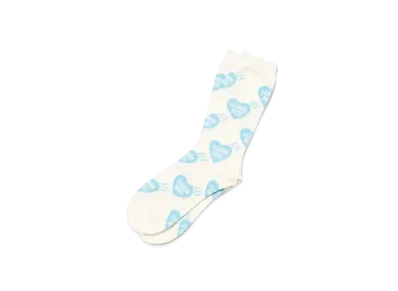 HUMAN MADE Heart Socks "Blue"