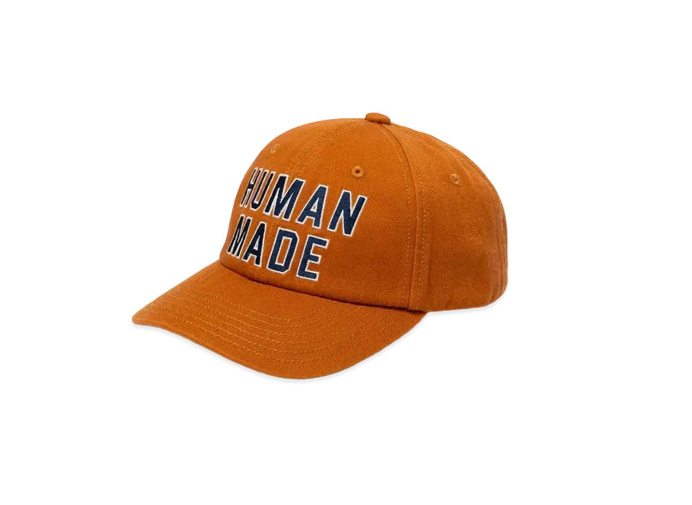 HUMAN MADE 6 Panel Cap #2 "Orange"