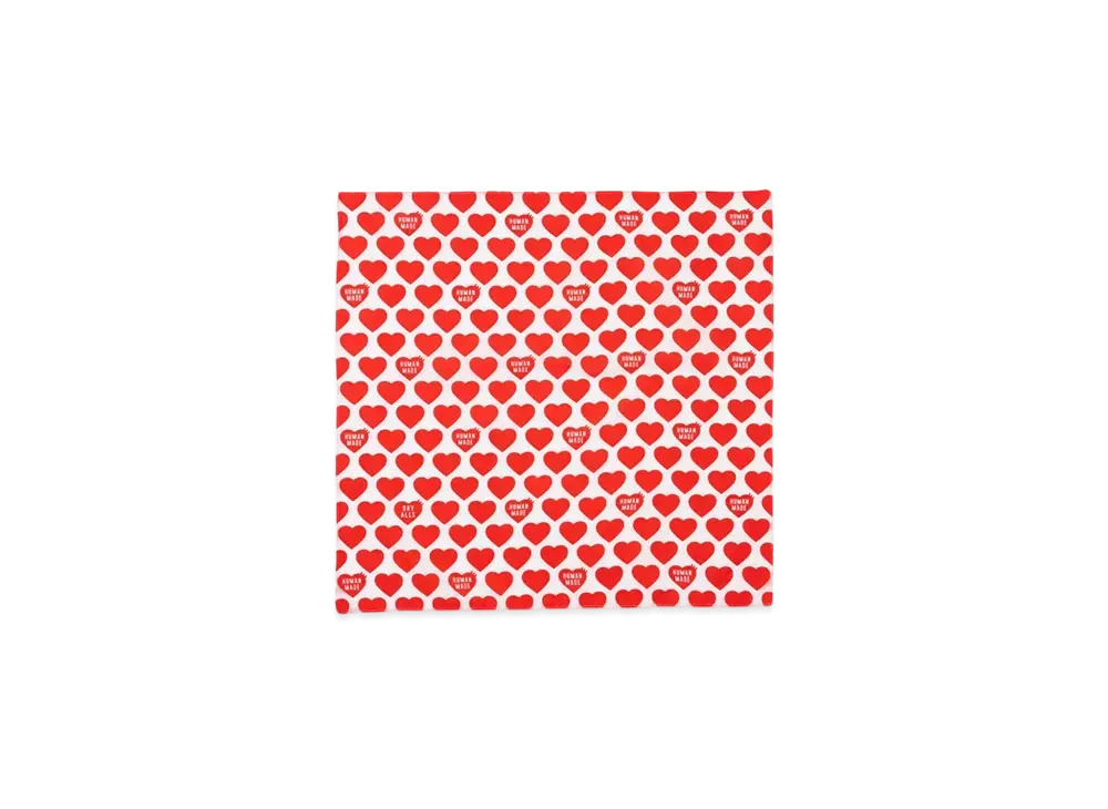 HUMAN MADE Bandana #2 "Red"