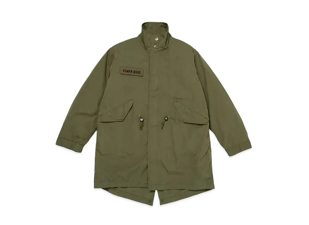 HUMAN MADE Fishtail Coat "Olive Drab"