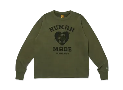 HUMAN MADE Military Sweatshirt "Olive Drab"