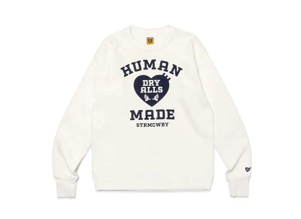 HUMAN MADE Military Sweatshirt "White"