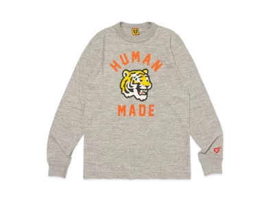 HUMAN MADE Graphic L/S T-Shirt "Grey"