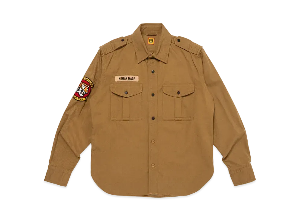 HUMAN MADE Boy Scout Shirt "Beige"