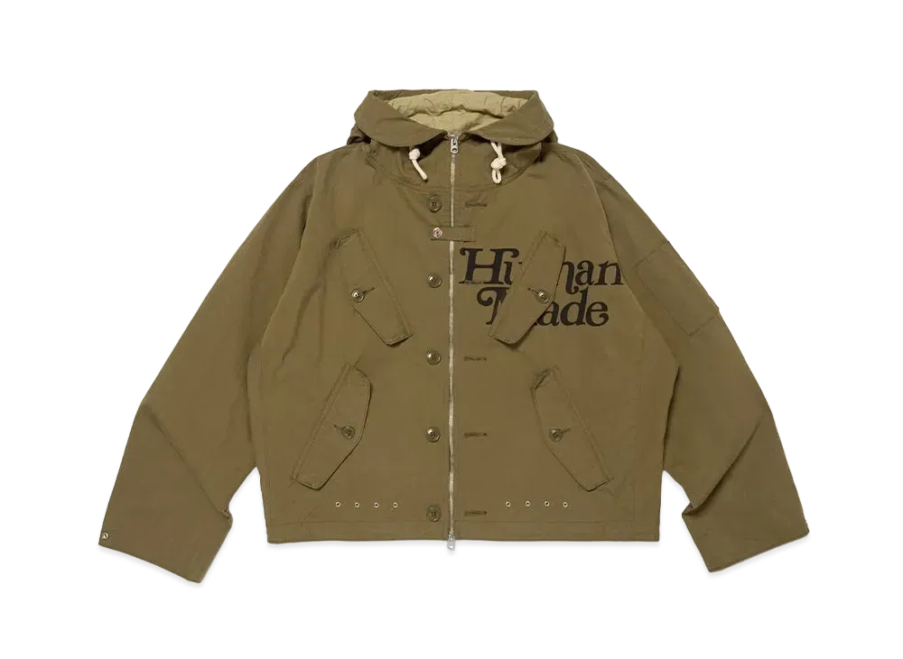 HUMAN MADE PROTOTYPE Hooded Blouson "Olive Drab"