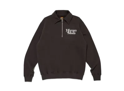 HUMAN MADE PROTOTYPE Half-Zip Sweatshirt "Black"