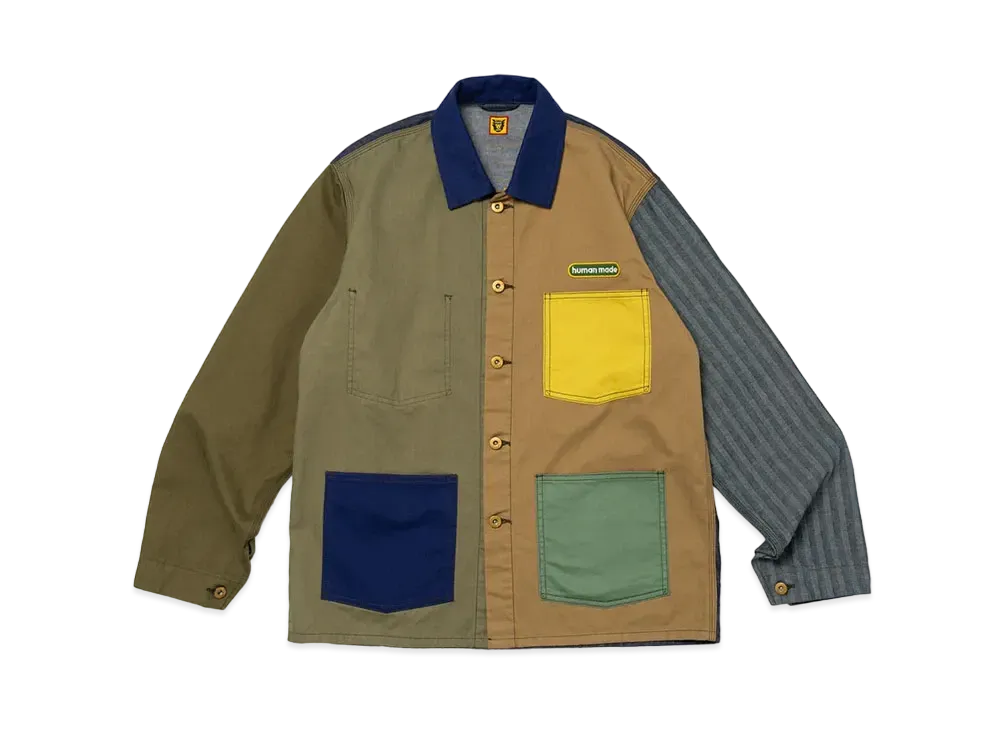HUMAN MADE Crazy Coverall Jacket #1 "Olive Drab"