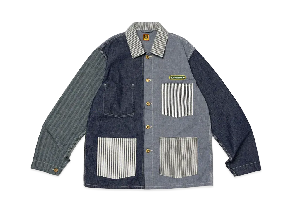 ヒューマンメイド クレイジー カバーオール ジャケット #2 "インディゴ"