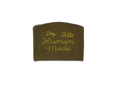HUMAN MADE Bank Pouch "Olive Drab"