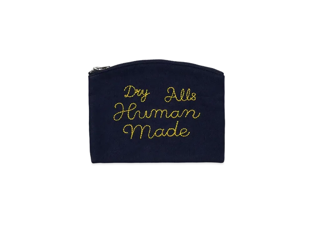 HUMAN MADE Bank Pouch "Navy"