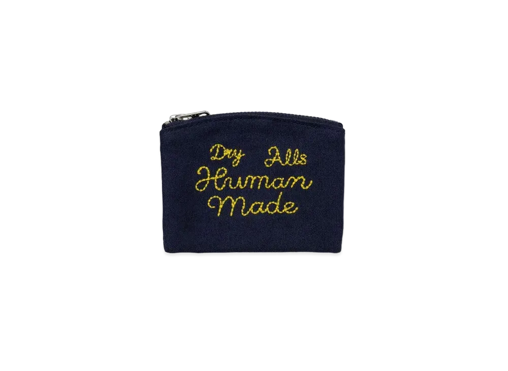 HUMAN MADE Card Case "Navy"