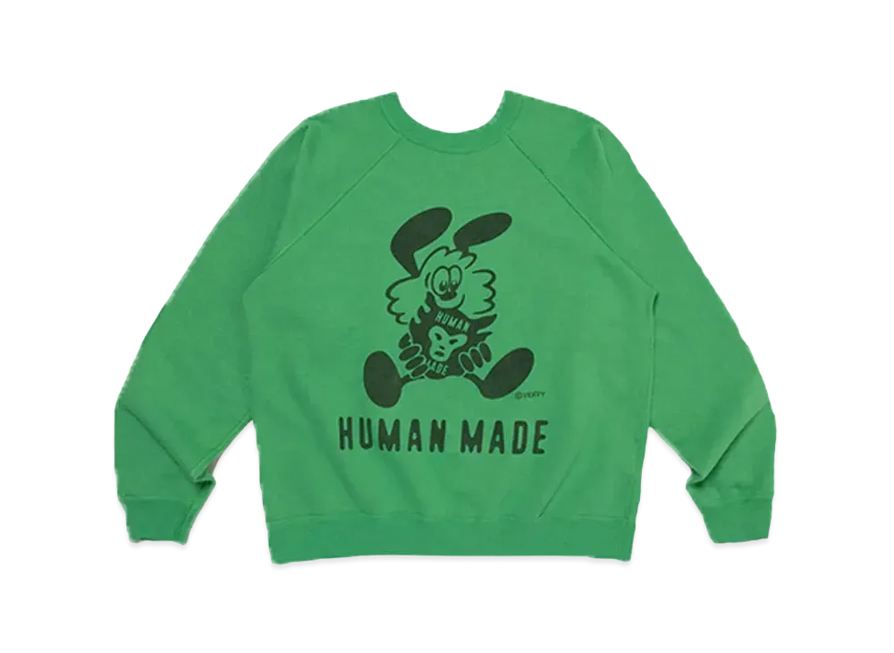 HUMAN MADE x VERDY Complex Con HK Crewneck Sweat "Green"