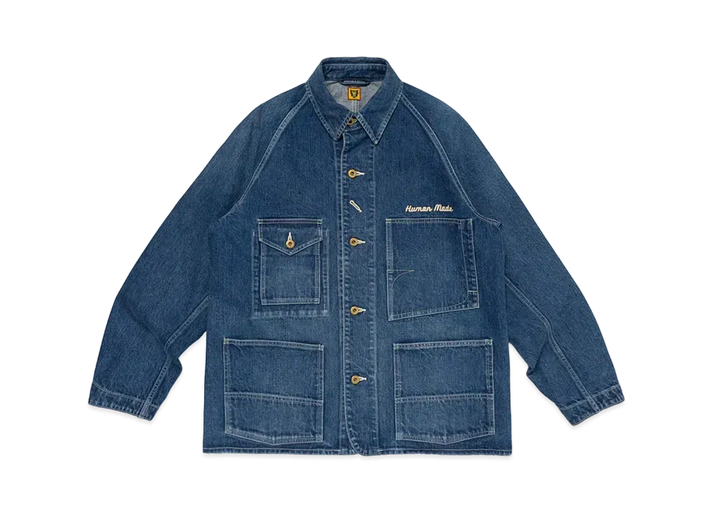 HUMAN MADE Denim Coverall Jacket "Indigo"