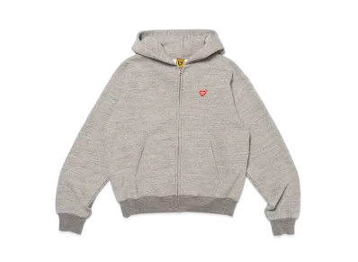HUMAN MADE Zip-Up Hoodie "Gray" HM27CS033
