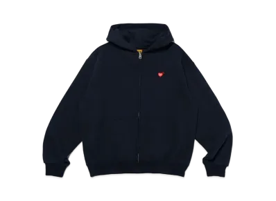 HUMAN MADE Zip-Up Hoodie "Navy" HM27CS033