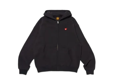 HUMAN MADE Zip-Up Hoodie "Black" HM27CS033