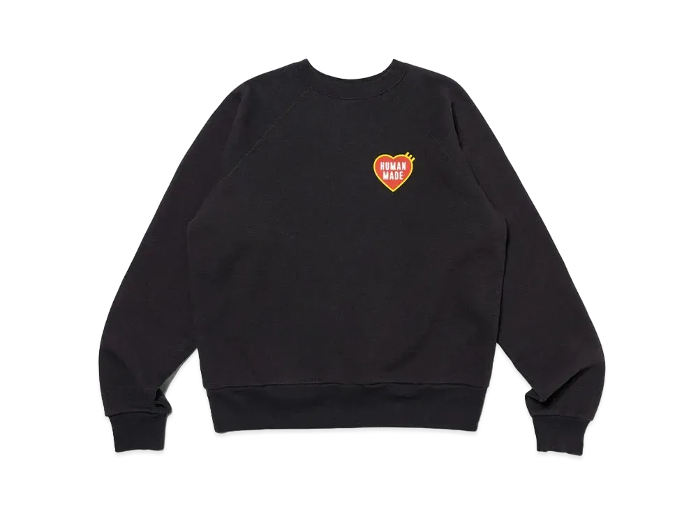 ヒューマンメイド スウェットシャツ "ブラック"