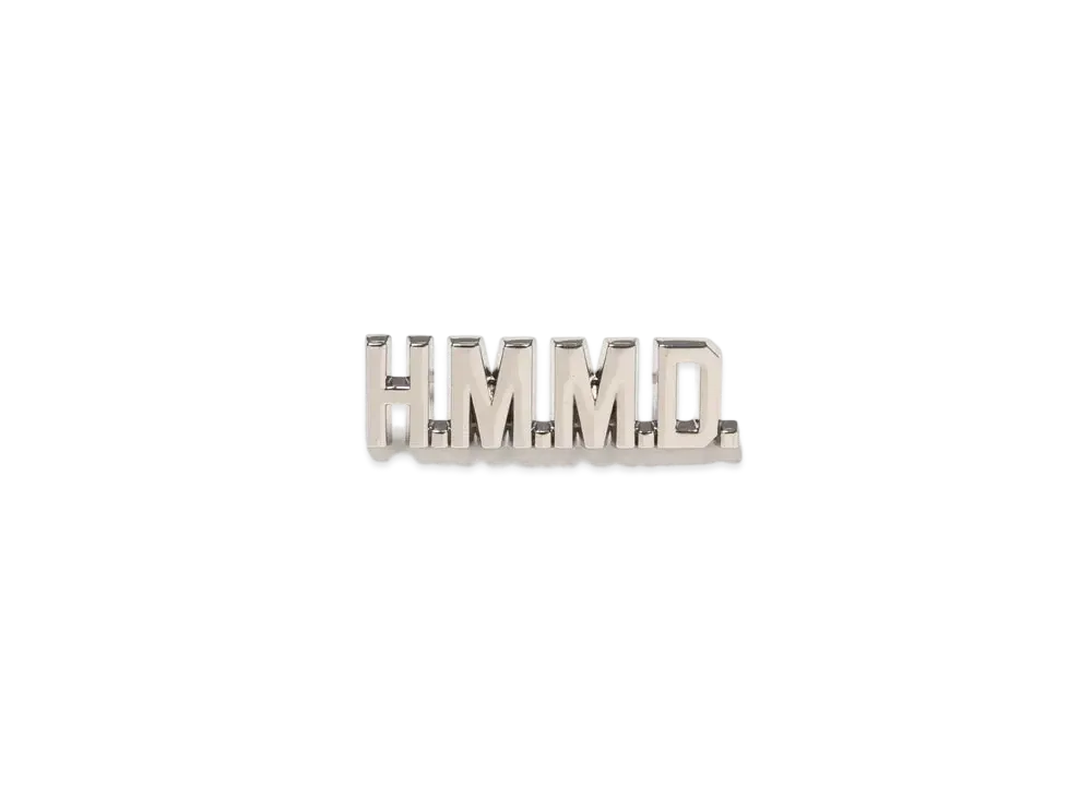 HUMAN MADE HM Logo Pins "Silver"