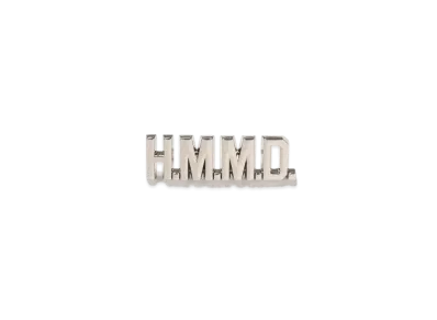 HUMAN MADE HM Logo Pins "Silver"