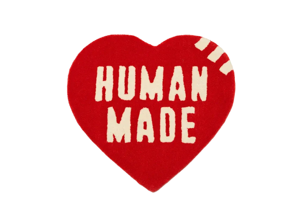 HUMAN MADE Heart Rug Medium "Red"