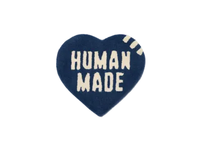 HUMAN MADE Heart Rug Small "Navy"