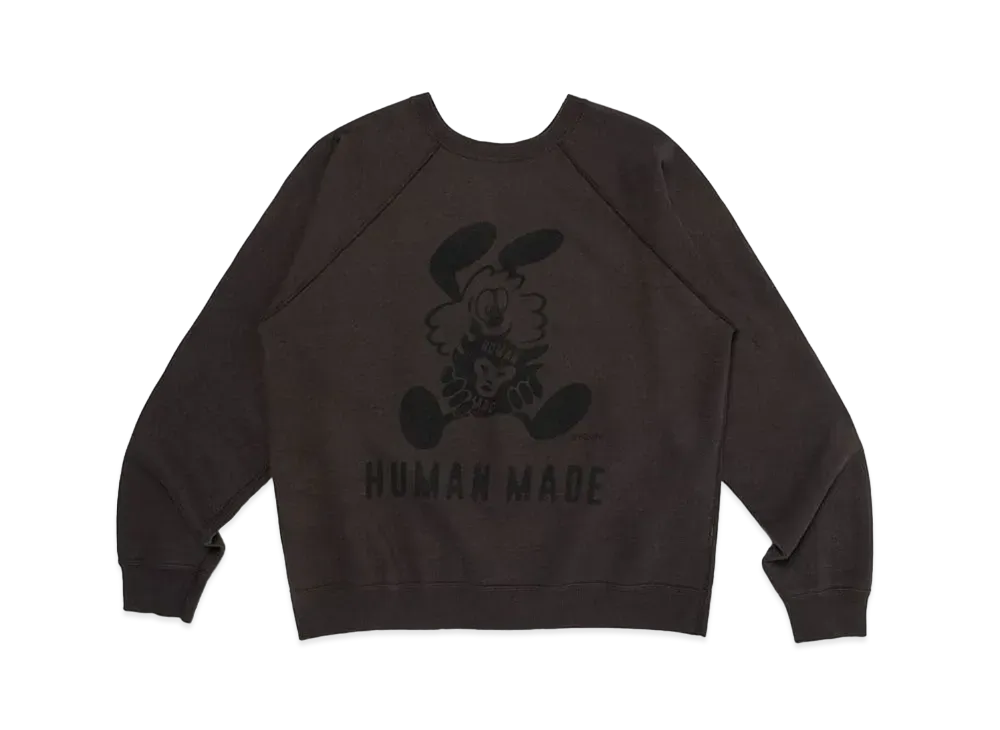 HUMAN MADE x VERDY Vick Crewneck Sweat "Black"