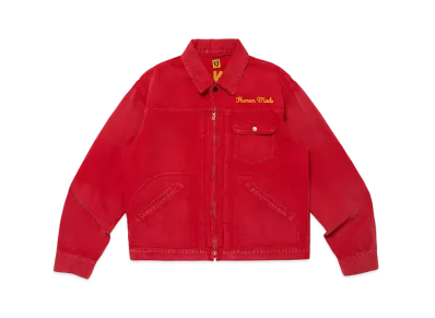HUMAN MADE Zip-Up Work Jacket "Red"