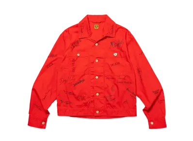 HUMAN MADE Printed Short Blouson "Red"