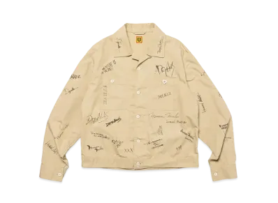 HUMAN MADE Printed Short Blouson "Beige"