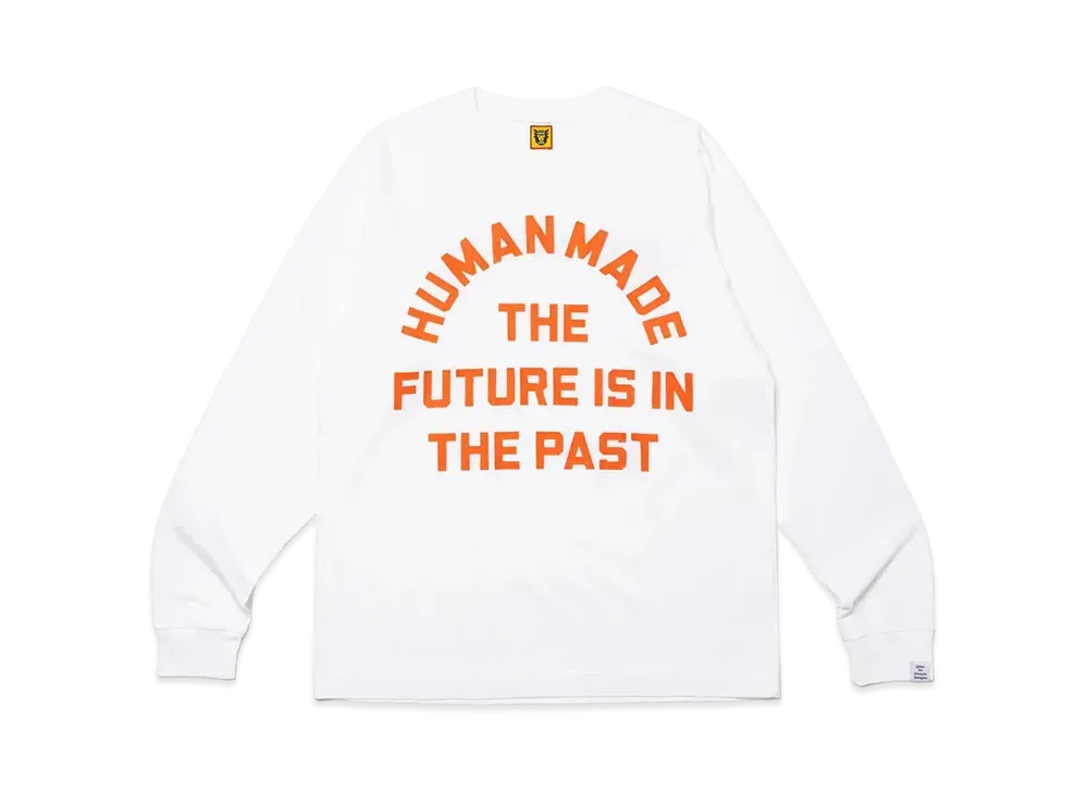 HUMAN MADE Graphic L/S T-Shirt "White"