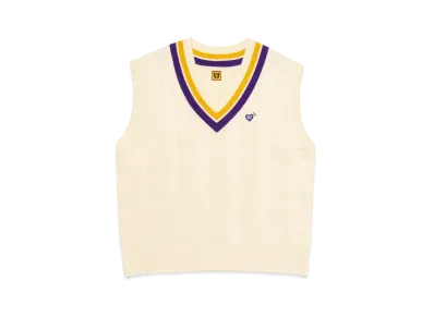 HUMAN MADE Knit Vest "White"