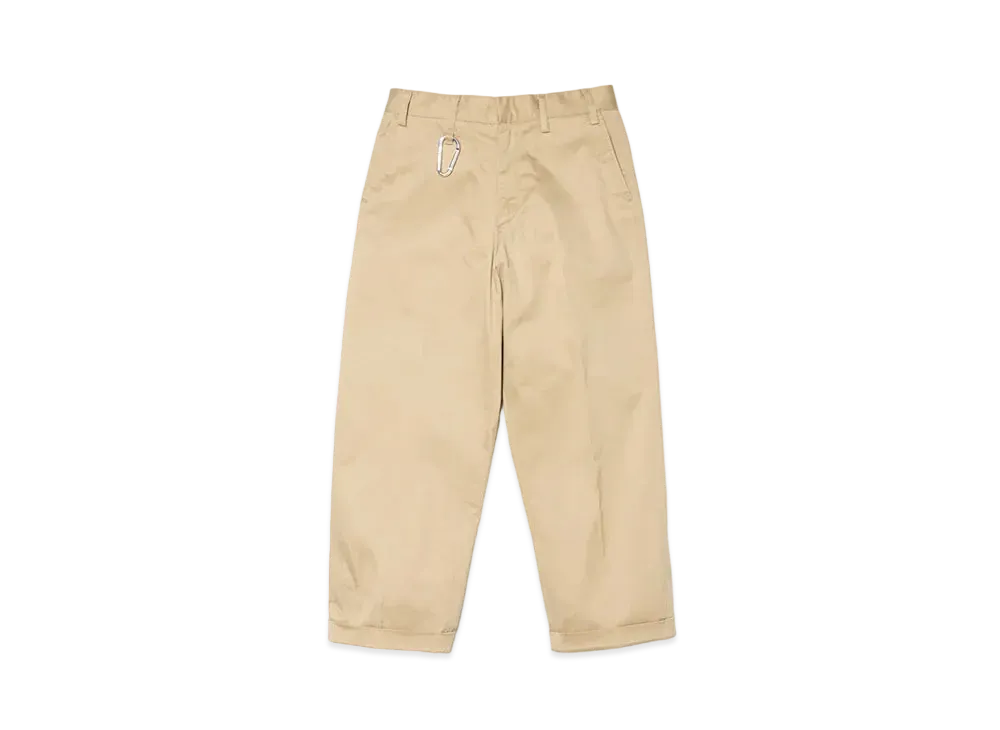 HUMAN MADE Wide Cropped Pants "Beige"