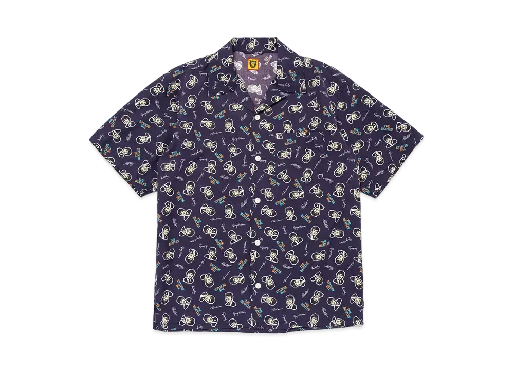 HUMAN MADE Beatles Aloha Shirt "Navy"