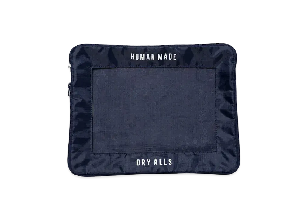 HUMAN MADE Travel Case Large "Navy"