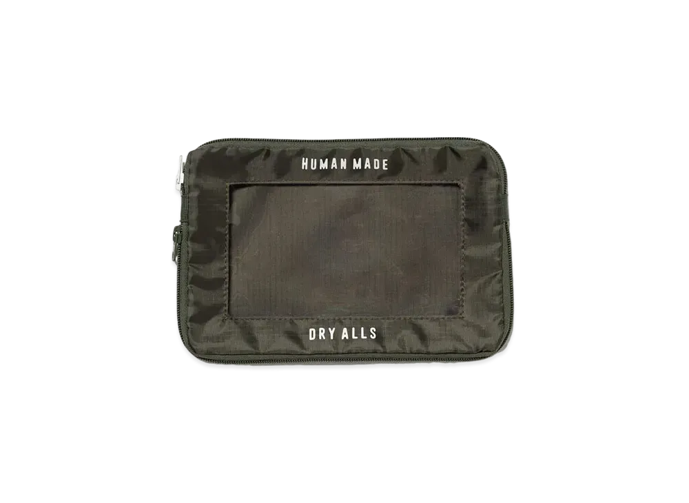 HUMAN MADE Travel Case Medium "Olive Drab"