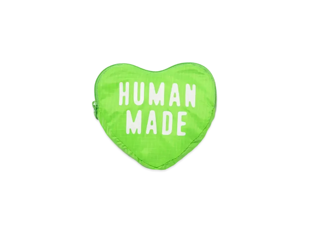 ヒューマンメイド　HEART SHOPPER BAG カーキ　グリーン ヒューマンメイド HEART SHOPPER BAG カーキ グリーン Human Made